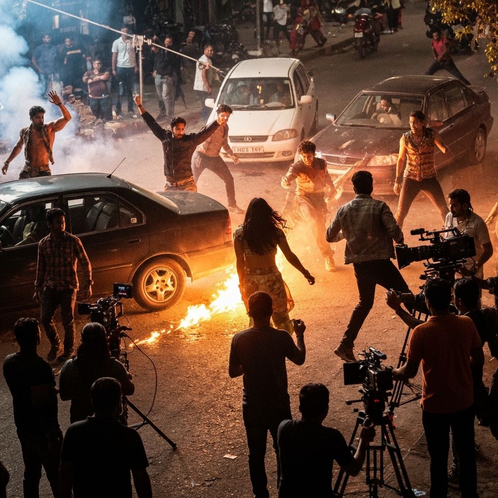 How We Filmed Bollywood's Biggest Action Sequences